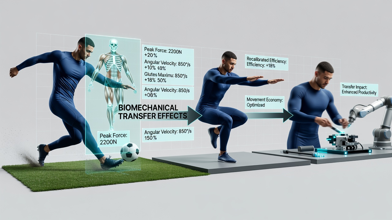 Comparative analysis of athletic movement transfers across different sports disciplines