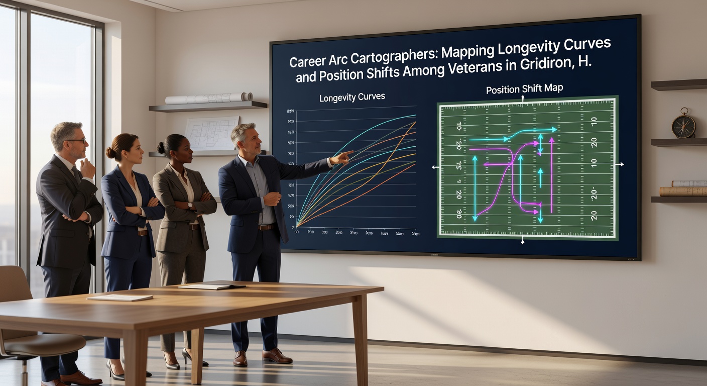 Detailed graphs mapping athlete position changes and performance metrics for veterans in multiple sports through 2026