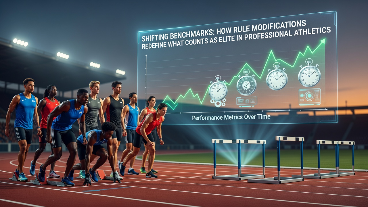 Coaches reviewing updated performance metrics after league rule changes