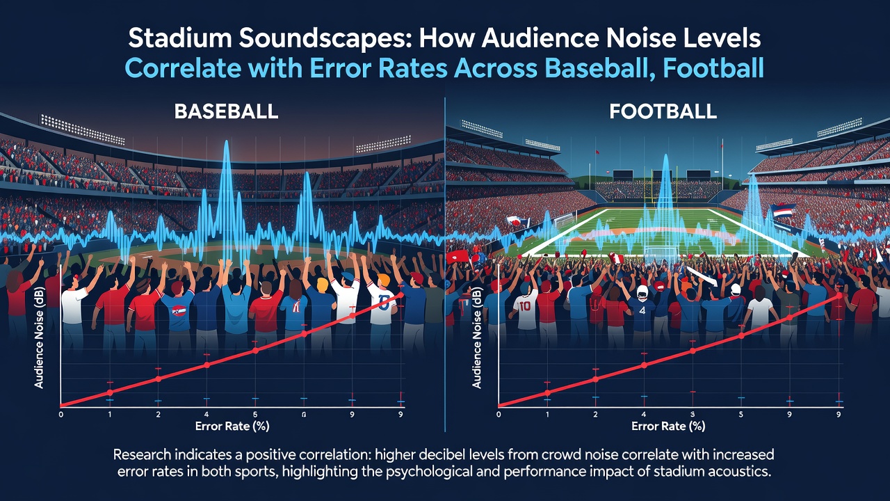 Basketball arena crowd reacting loudly during a free throw attempt with decibel monitoring overlay